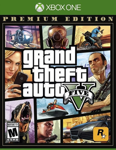 Imagen 1 de 9 de Grand Theft Auto V Gta 5 Xbox One Juego Físico Sellado