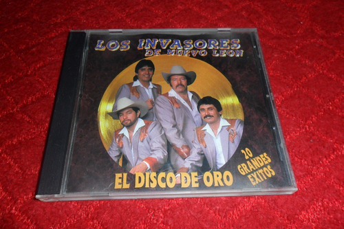 Los Invasores De Nuevo Leon 20 Grandes Exitos Cd, Lalo Mora