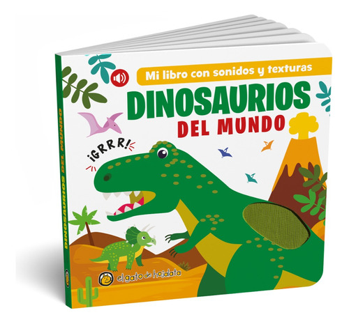 Libro Dinosaurios Del Mundo - Con Sonidos Y Texturas