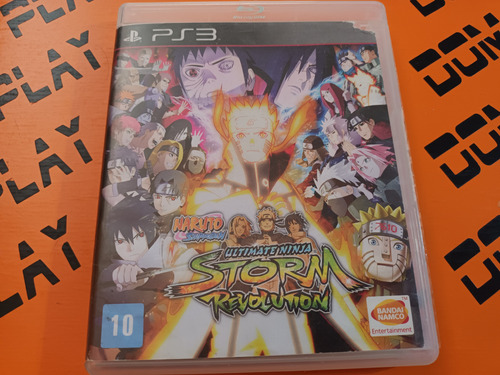 Naruto Storm Revolution Ps3 Detalle Caratula Físico Envíos