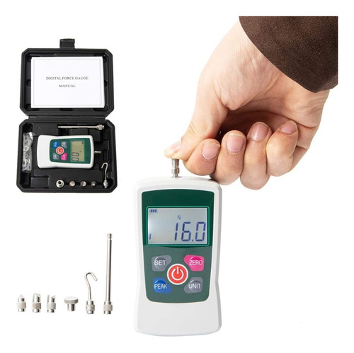 Dinamómetro Digital De Fuerza De Empuje Rango 50kg Amf500
