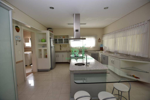 Imagem 17 de 30 de Casa Na Praia, Condomínio Fechado, Alto Padrão, 6 Suítes, Piscina, Churrasqueira, 4 Vagas, Acapulco, Guarujá. - Ca0283