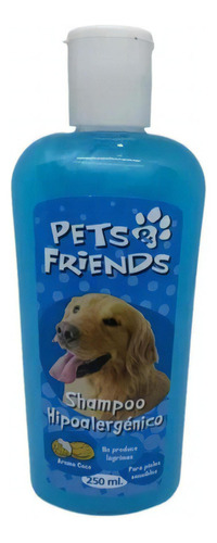 Shampoo Liquido Perro Hipoalergenico 250ml Pets Friends