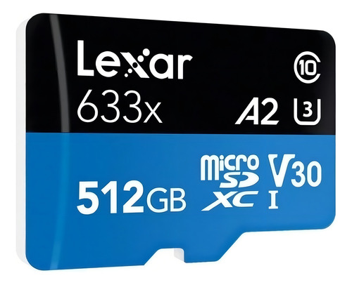Tarjeta De Memoria Lexar Lsdmi512bb-633a High-performance