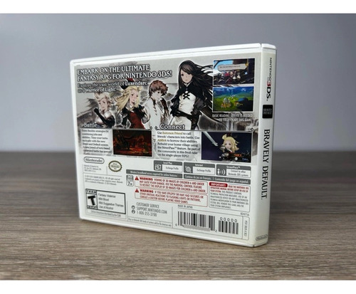 Bravely Default Com Luva - Nintendo 3ds (Usado)