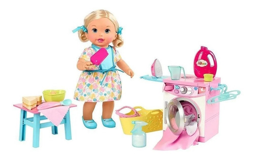 Muñeca Bebita Hora De Comer Y Jugar Little Mommy