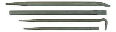 Mayhew 76284 Pry Bar Set,pieces 4,steel,24-7/8 In. L
