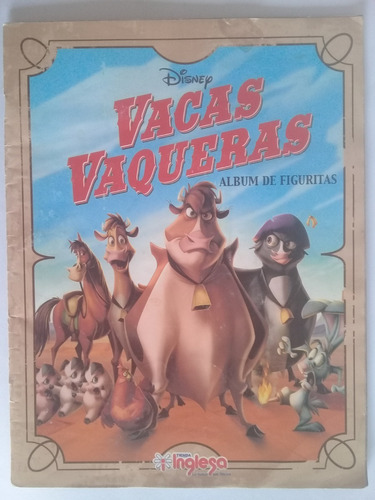 Album De Figuritas Vacas Vaqueras Disney De Tienda Inglesa//