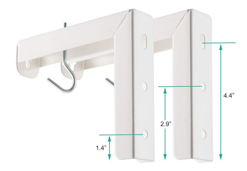 Soporte Gancho Universal Pared Para Colgar Ecran