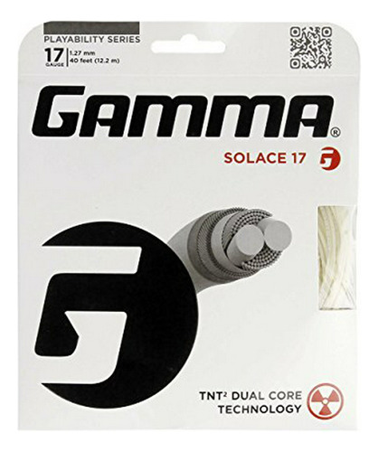 Gamma Solace Tennis String Natural ()