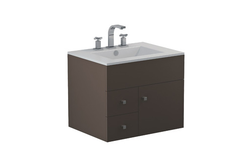 Imagen 1 de 4 de Mueble Ferrum Cadria 60*46cm Wengue Mesada 1 Ag Y6x1d B8