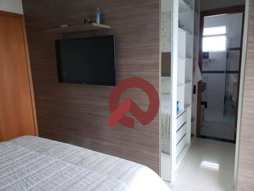 Imagem 21 de 30 de Cobertura Com 4 Dormitórios À Venda, 295 M² Por R$ 1.700.000,00 - Tupi - Praia Grande/sp - Co0064
