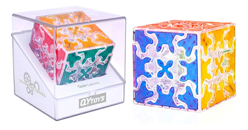 Cubo Rubik 3x3 Gear Engranajes Magnetico Qy Profesional Qiyi