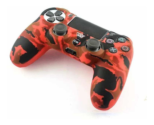 Cubierta Multicolor Funda Para Controles Compatible Con Ps4