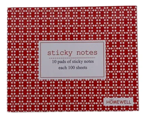 Set Post It Rojo