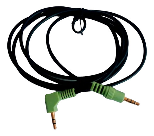 Cable Auxiliar Audio 3.5 Mm Estero 1,5 M Angulo 90°