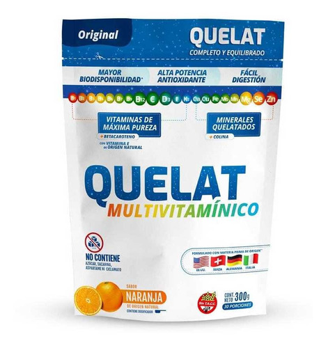 Suplemento Vitaminico  Multivitaminico X30un Quelat