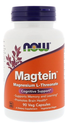 Magtein Magnesium Lthreonate Magnésio L-treonato 90caps Now