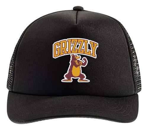 Jockey Grizzly Put Em Up Trucker Hat - Negro