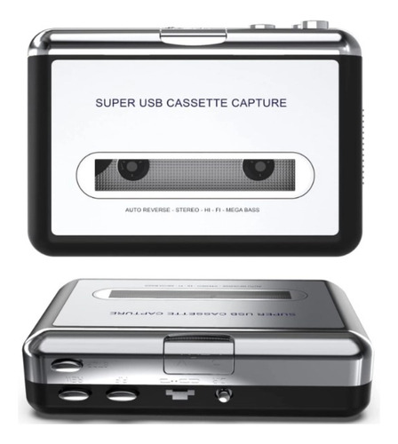 Convertidor De Cintas Cassette A Mp3 Adaptador Usb
