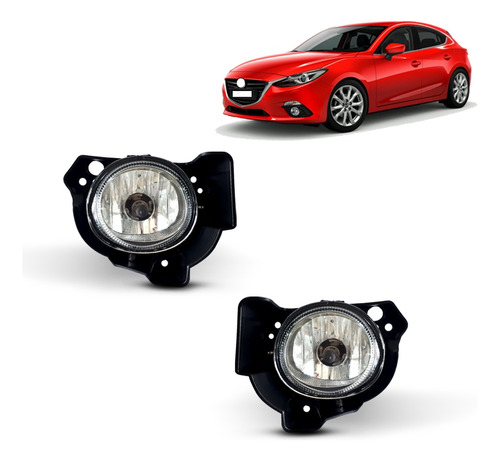 Faros Neblineros Mazda 3 2014 2015 2016 Solo Faros