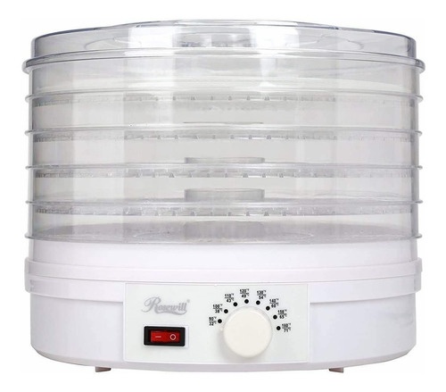 Imagen 3 de 6 de Sunix Eléctrico Fruta Del Alimento Deshidratador, 5-bandeja