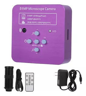 Câmera De Vídeo Microscópio Eletrônico Industrial Plugue