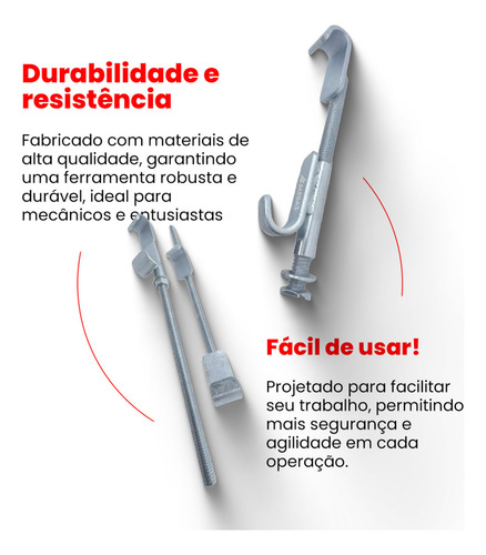 Encolhedor De Molas Universal Traseiro Dianteiro Reforçado