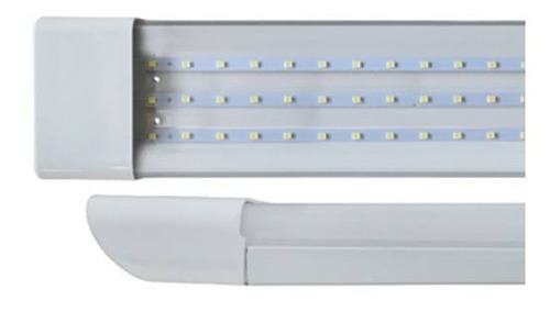 Tubo Led Regleta Luz Led Rectangular 54w Largo 120 Cm 20 Pz