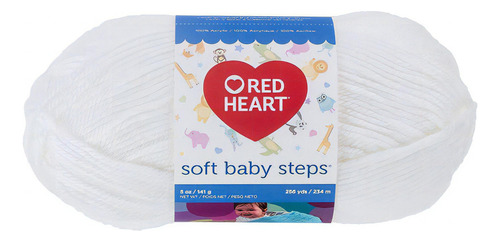 Estambre Acrílico Suave Liso Soft Baby Steps Red Heart Coats