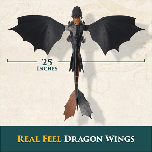 Dreamworks Dragons Cómo Entrenar A Tu Dragón Toothless Figur