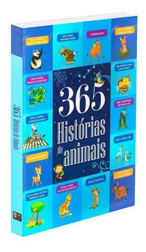 365 Histórias De Animais: Não Aplica, De Organizado Por: A Pe Da Letra. Série Não Aplica, Vol. Não Aplica. Editora Pe Da Letra, Capa Mole, Edição Não Aplica Em Português, 2022