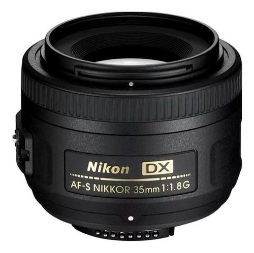 Lente Nikon Af-s Nikkor 35mm F/1.8g Autofoco (usada)