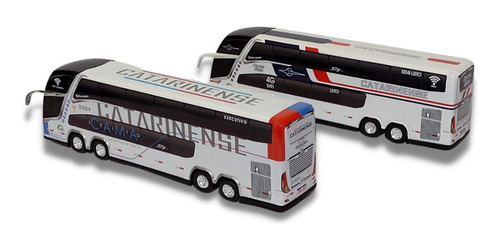 Kit 2 Ônibus Da Viação Catarinense Leito E Pintura Antiga