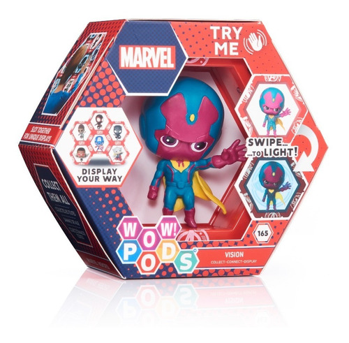 Wow Pods Marvel Figura Vision Coleccionable Interactiva