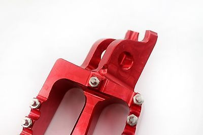 Imagen 3 de 6 de Billete Del Cnc Estriberas Amplio Pie Descansa Fit Honda Cr1