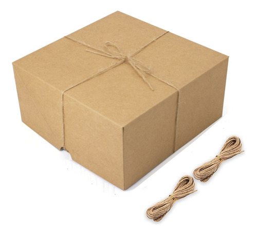 Cinta Adhesiva De Papel Kraft Para Envolver Regalos, 4 Cajas