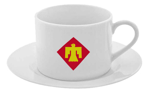 Taza Y Plato Desayuno Te Café Escudos Y Simbolos Cod A214