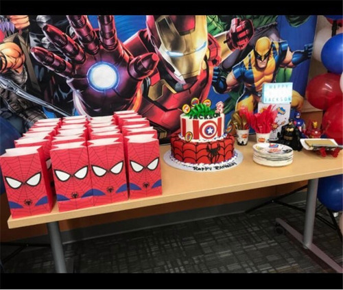 Bolsa De Dulces De Spiderman Para Fiesta De Cumpleaños | Meses sin intereses