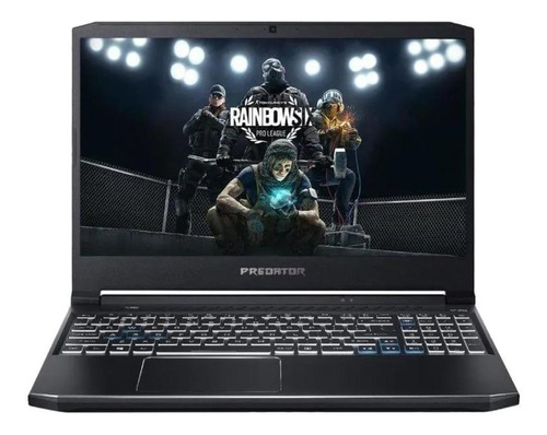 Imagem 1 de 4 de Notebook gamer Acer Predator Helios 300 PH315-53 preta 15.6", Intel Core i7 10750H 16GB de RAM 1TB HDD 256GB SSD, NVIDIA GeForce RTX 2070 144 Hz 1920x1080px Windows 10 Home