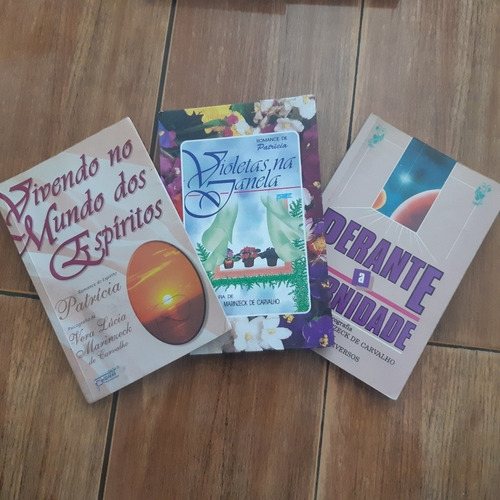 Lote De Livros Espíritas Romance De Patricia