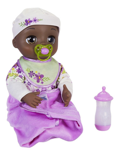 Muñeca Baby Alive Real As Can Be Baby Afroamericana Re Mnc 