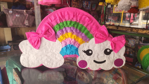 Piñata De Nube Y Arcoiris