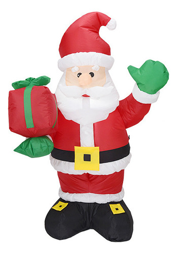 Bolsa De Regalo Inflable Glowing Santa