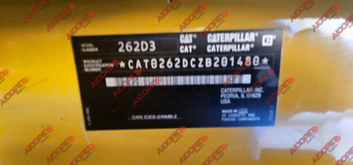 Mini Cargador Cat 262d