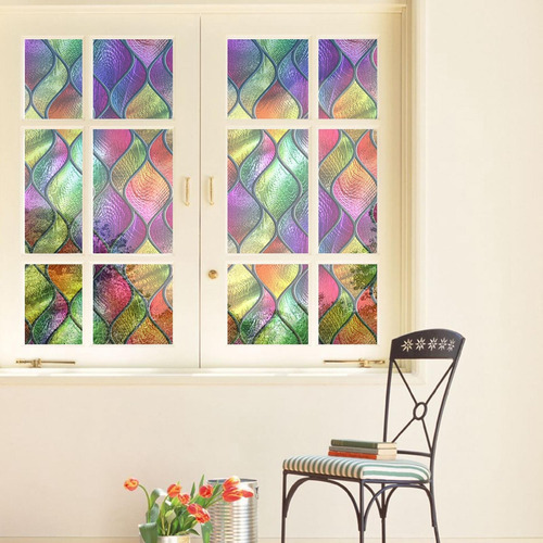 Lámina Decorativa Esmerilada Para Baño, Para Ventanas, Para