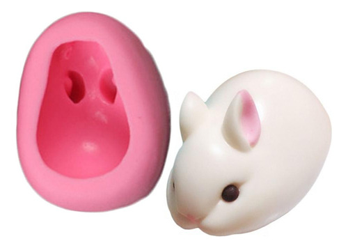 Molde De Silicona En Forma De Animal 3d Metro