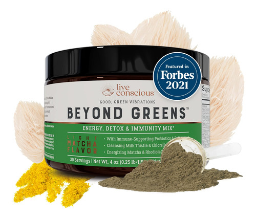 Beyond Greens Super Greens Powder Superfood - Delicioso Polv