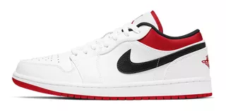 Zapatillas Jordan 1 Low White University Red 553558-118 `