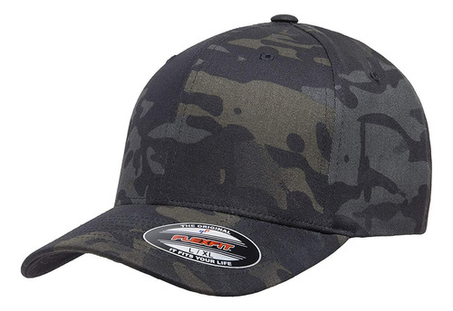 Gorra De Béisbol Flexfit Multicam Camo De 6 Paneles Con Lice